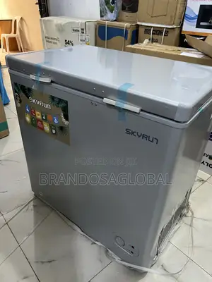 Skyrun 155 Litres Freezer – Sleek White Design With Strong Body
