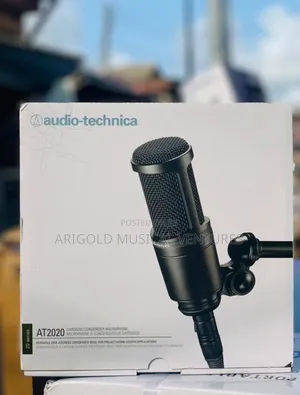 Professional Studio Microphone Audio Technica At2020 Big Name  