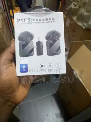 F11-2 Dual Noise Cancelling Wireless Microphone