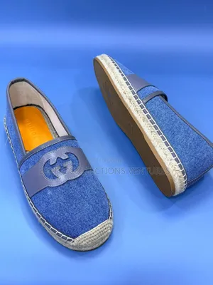 Original Gucci Denim Espadrilles