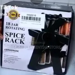 18 Jar Rotating Spice Rack
