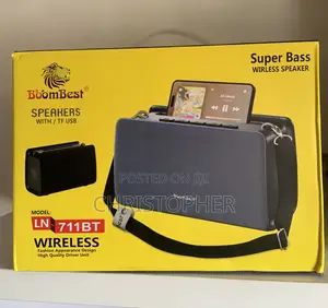 Boombest Ln-711 Portable Home Theater Powerful Heavy Bass Speakers
