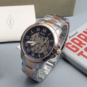 Original Fossil Two-Tone Stainless Steel Mechanical Watch