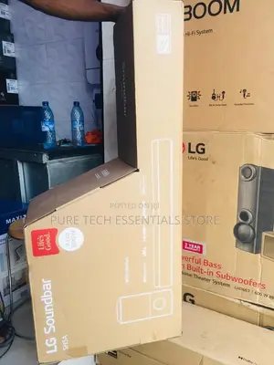 New Lg 600watt Sound Bar Subwoofer System