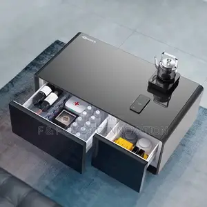 Smart Coffee /Center Table With Fridge