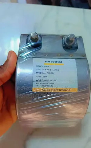 Straub Pipe Clamps; Rubber (Nbr) Sleeve, 100a Stainless