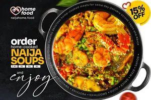 Naija Home Food Nigerian Soup Egusi Efo Riro Afang Edika Ikong Ogbono