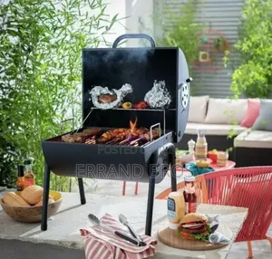 Table Top Oil Drum Charcoal BBQ