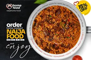 Naija Home Food Jollof Rice Fried Rice Noodles Pasta Spaghetti Noodles