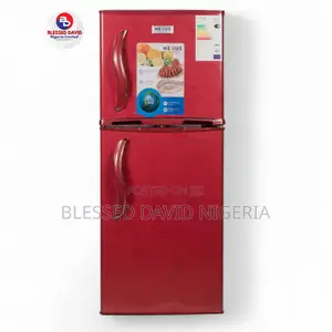 Nexus 145l Red Double Door Refrigerator Nx-175