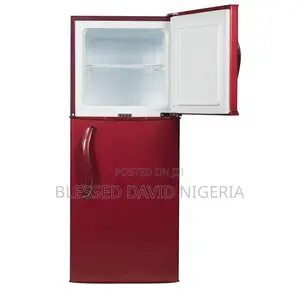 Nexus 190l Red Double Door Refrigerator Nx-235
