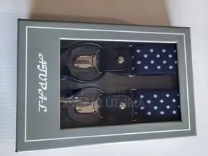 Exclusive Luxury Doted Design Suspenders