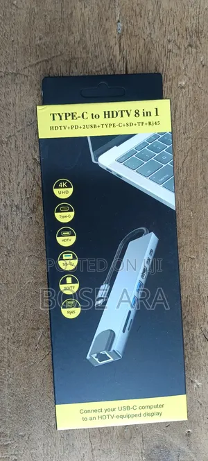 Type C to HDTV 8 in 1