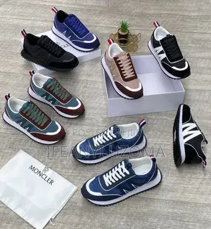 Big Moncler Classic Unisex Luxury Sneakers