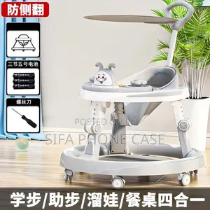 4in1infant Walker 6 Month to 18 Month, Music, Foot Pad and Push Handle