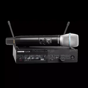 Shure Slxd24/B87a Digital Wireless Microphone System With Rack Mount