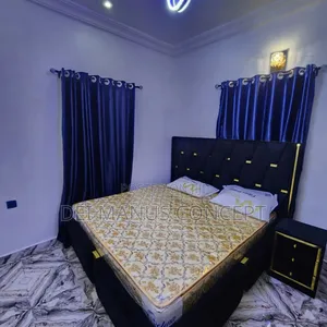Bedframe and Mattress 6 by 6 Feet