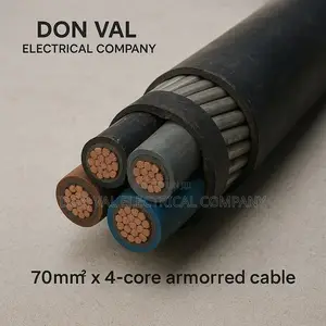 70mmx4core Armored Cable
