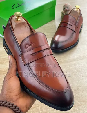 Clarks Leather Loafers Shoe