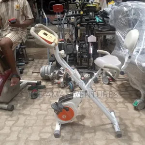 X Bike Fitness Machine (White)