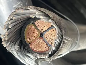 120mmx4core Armored Copper Cable