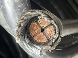 4corex120mm Full Copper Armored Cable