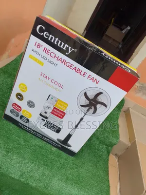Century 18 Inches Rechargeable Standing Fan