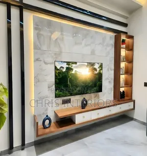 High Glossy Tv Console