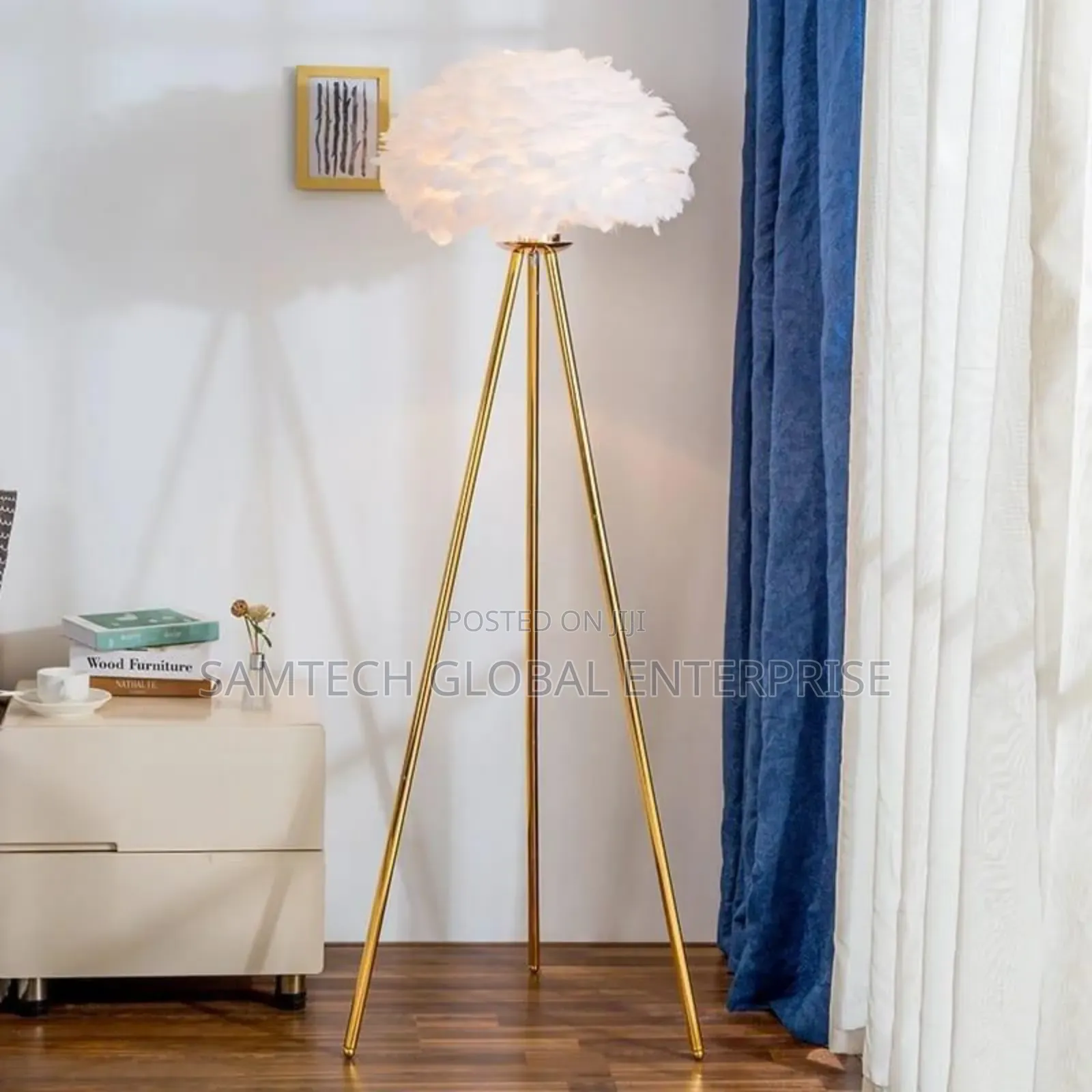 Nordic Feather Lamp Light