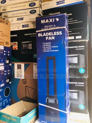 Maxi Bladeless Fan Blade Less Cool Breeze Standing G Fan
