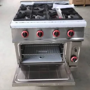Foreign 4 Burner Cooker With Oven .