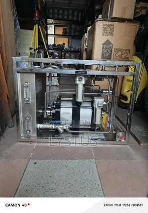 Hydrotest Pressure Pump: 50,750 Psi Outlet Pressure