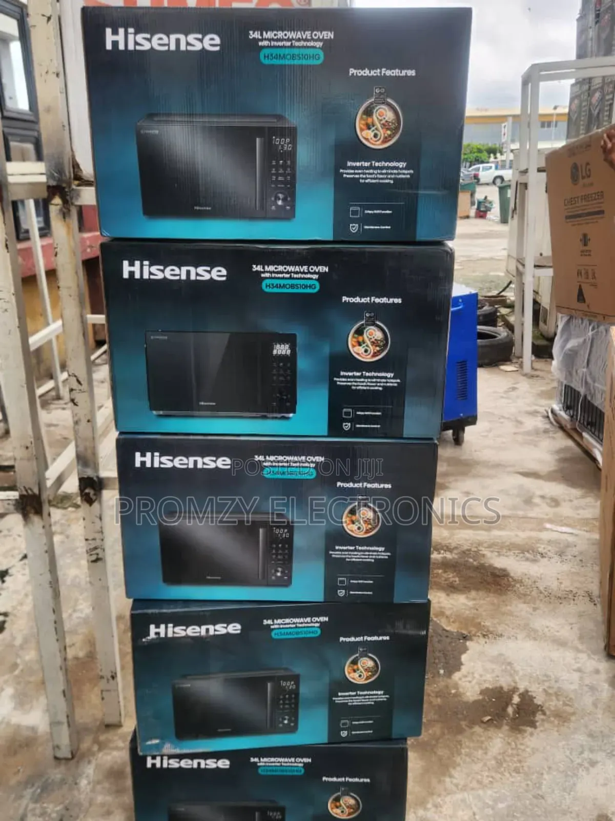 Hisense 34l Microwave Digital