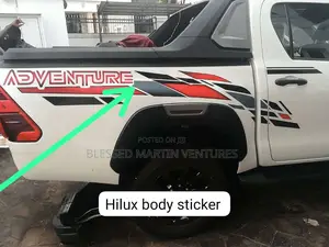 Adventure Toyota Hilux Body Sticker.