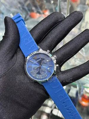 Emporio Armani Active Chronograph Rubber Strap