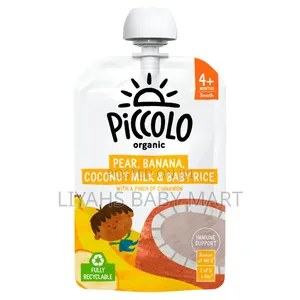 Piccolo Organic Banana Coconut and Baby Rice 100 G
