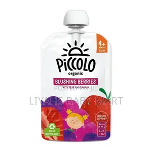 Piccolo Blushing Berries Pear Banana 100g - 5 Pack