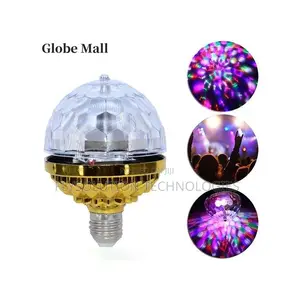 Rotating Led Magic Ball E27 Screw Bulb Disco Party Bedroom Bulb