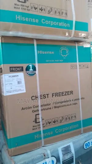 Hisense 198litres Chest Freezer-Fresher Food●Fast Freeze Fc260sh
