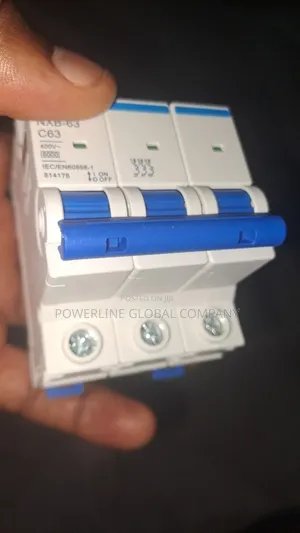 63amps 3 Pole Breaker for Electrical Purposes Get From Powerline