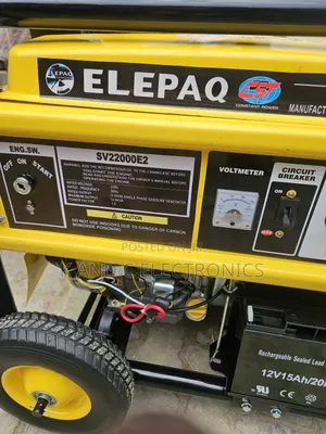 Elepaq 10kva Petorl Generator