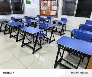 School Desk and Seat Single