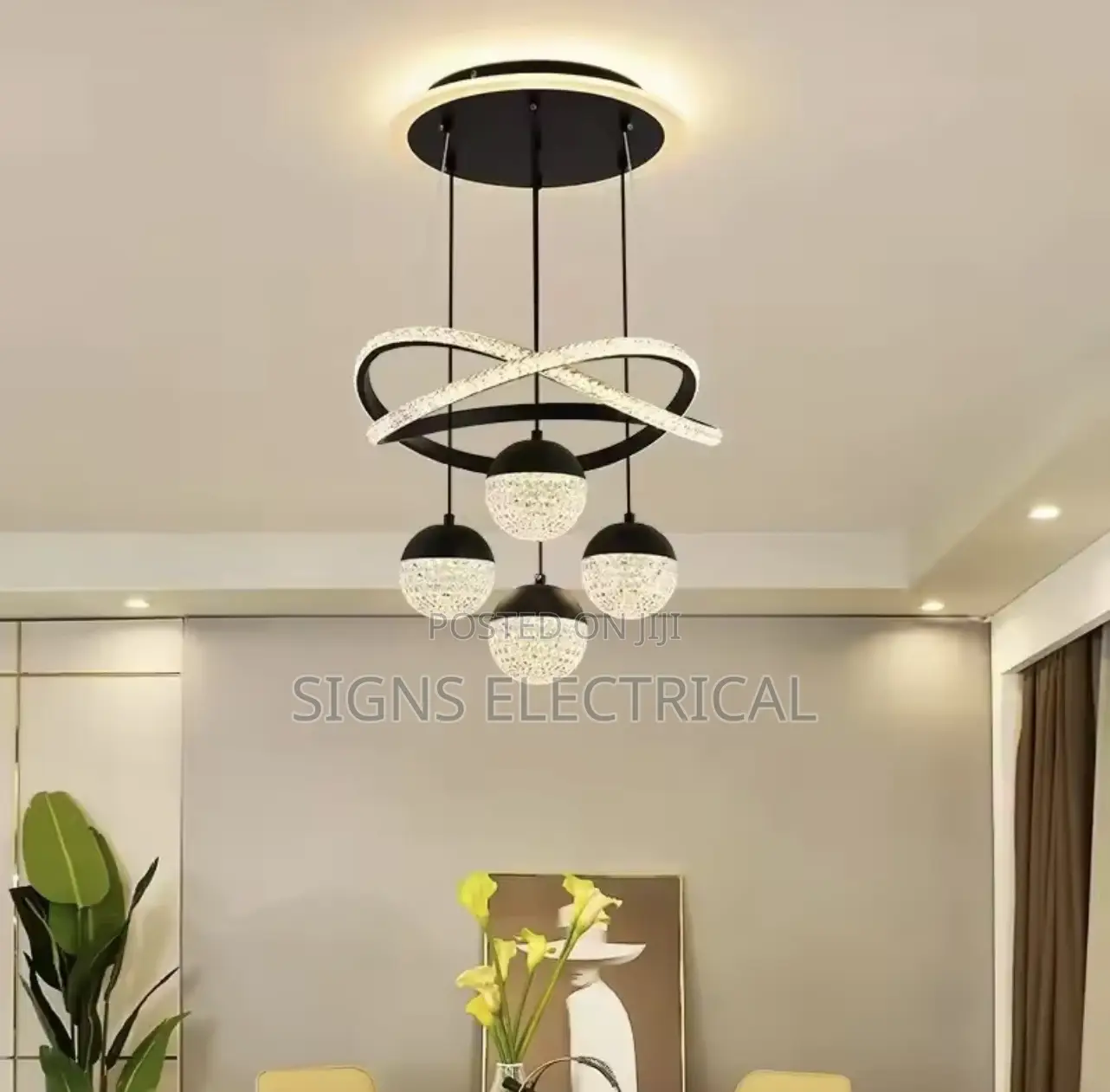 Modern Led Ring Chandelier Pendant Light