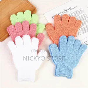  Exfoliating Bath Gloves (Body Scrub Gloves a Dozen)