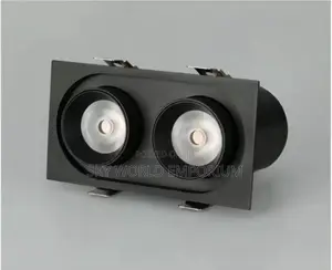 Led Recessed Downlight Stretchable Double Head Led Spotlight