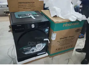 Durable Hisense 10.5kg Front Loader – Modern Design