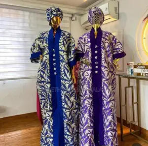 Damask/Brocade Boubou Gown