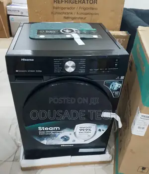 Hisense 10.5kg Front Load Washer – Spacious Drum