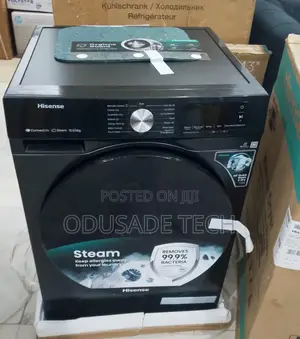 Hisense 10.5kg Front Load Washer – Gentle Fabric Care