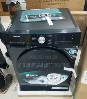 Hisense 10.5kg Front Load Washer – Saves Energy Water